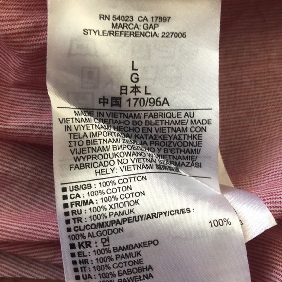 Gap button down long sleeve shirt - Picture 5 of 6